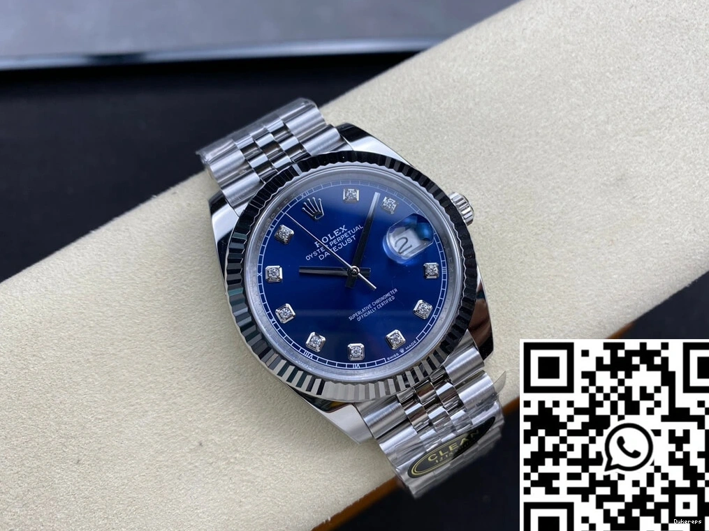 Dial Factory Clean Blue M126334-0016 Rolex Datejust 0301
